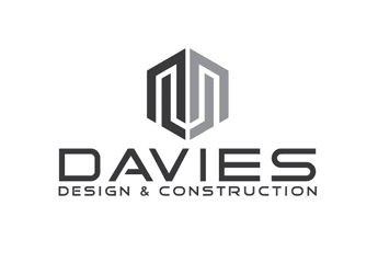 double line building perspective logo design