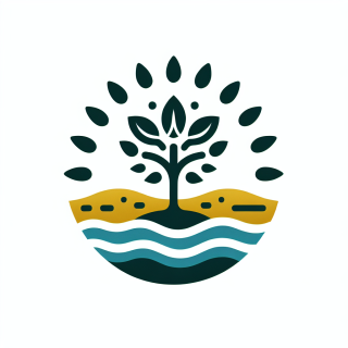 create a logo for LUMITERRA VERDE  that offers Green and sustainable energy 