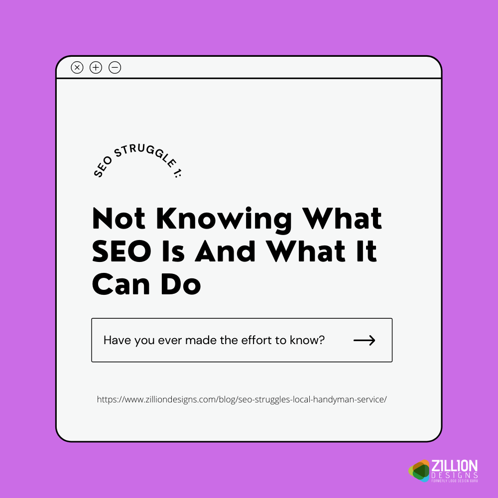 Not Knowing What SEO Is And What It Can Do