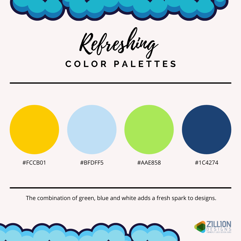 Best Cleaning Logos And Refreshing Color Palettes