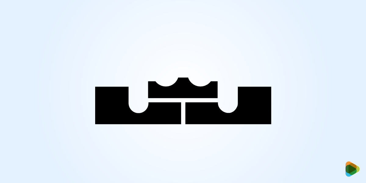 LeBron James – LBJ crown monogram