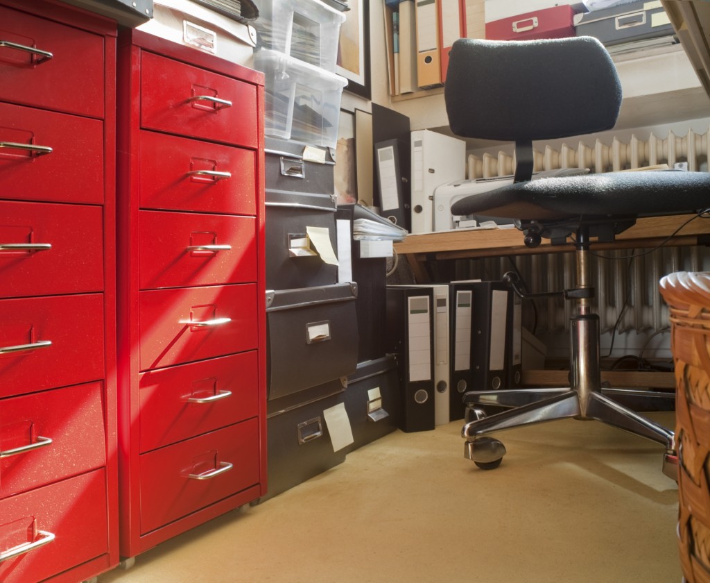 Make it very clear that these are two separate filing systems!