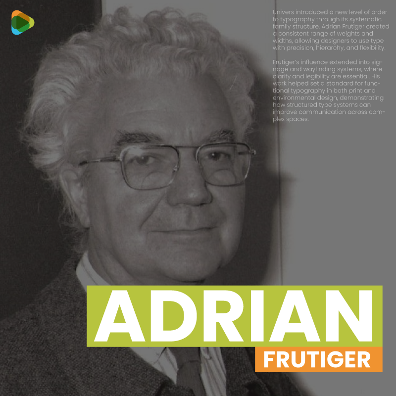 Adrian Frutiger Adrian Frutiger