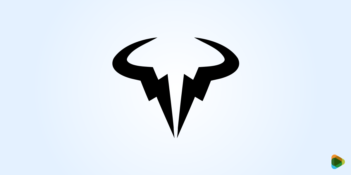 Rafael Nadal – RN bull logo