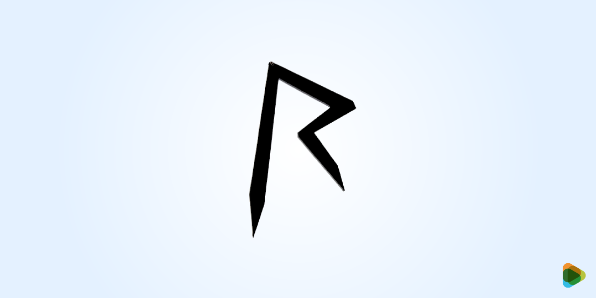 Rihanna – R monogram