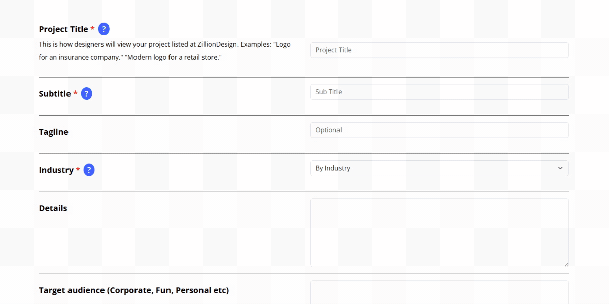 Add a creative brief