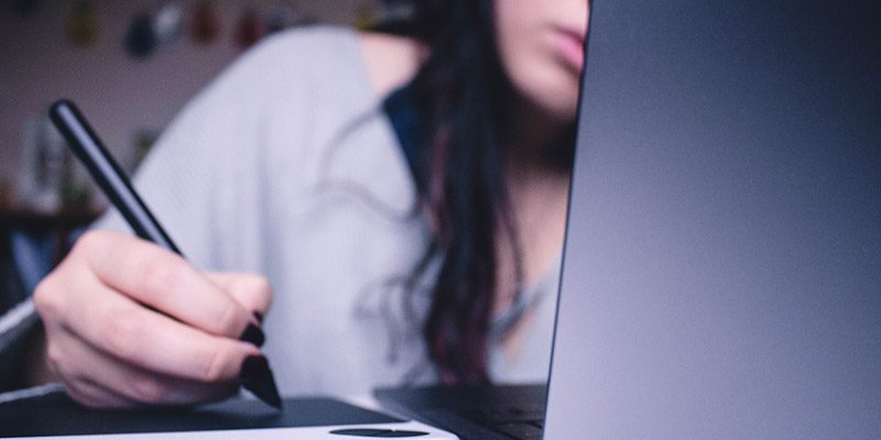 Woman Computer Worker