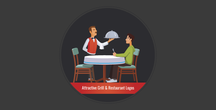 Attractive Grill Restaurant Logos