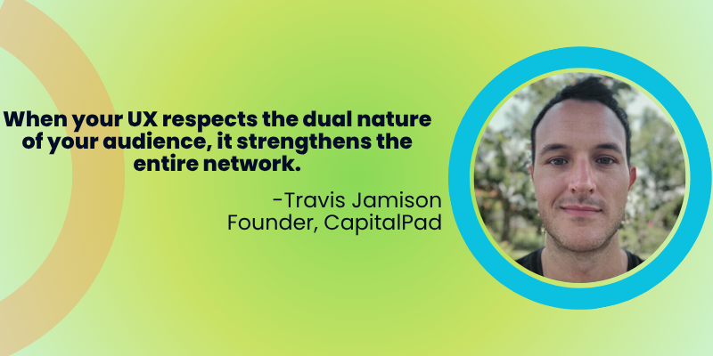 Quote on image with author image