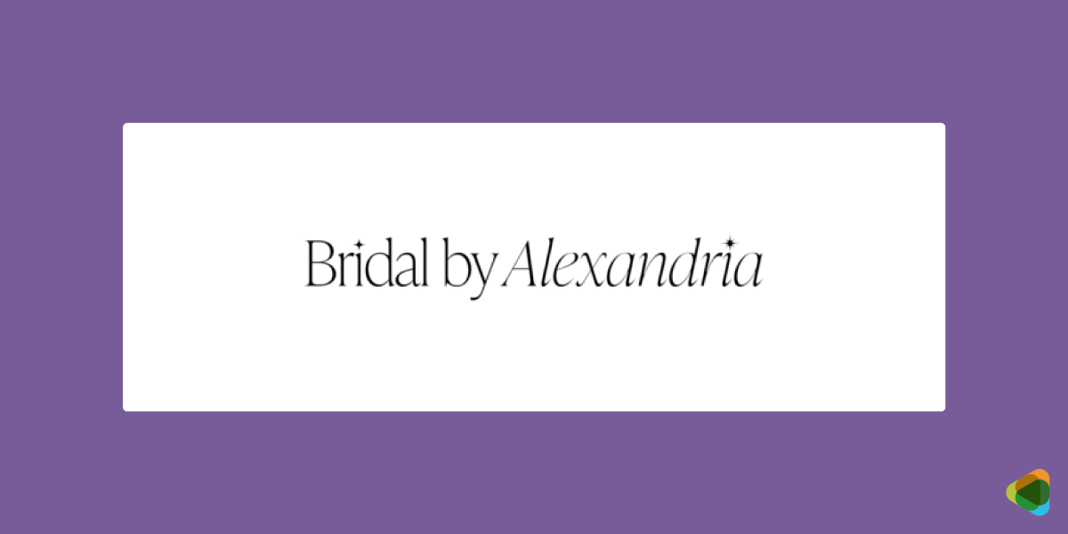 Bridal by Alexandria Logo Bridal by Alexandria Brand Logo