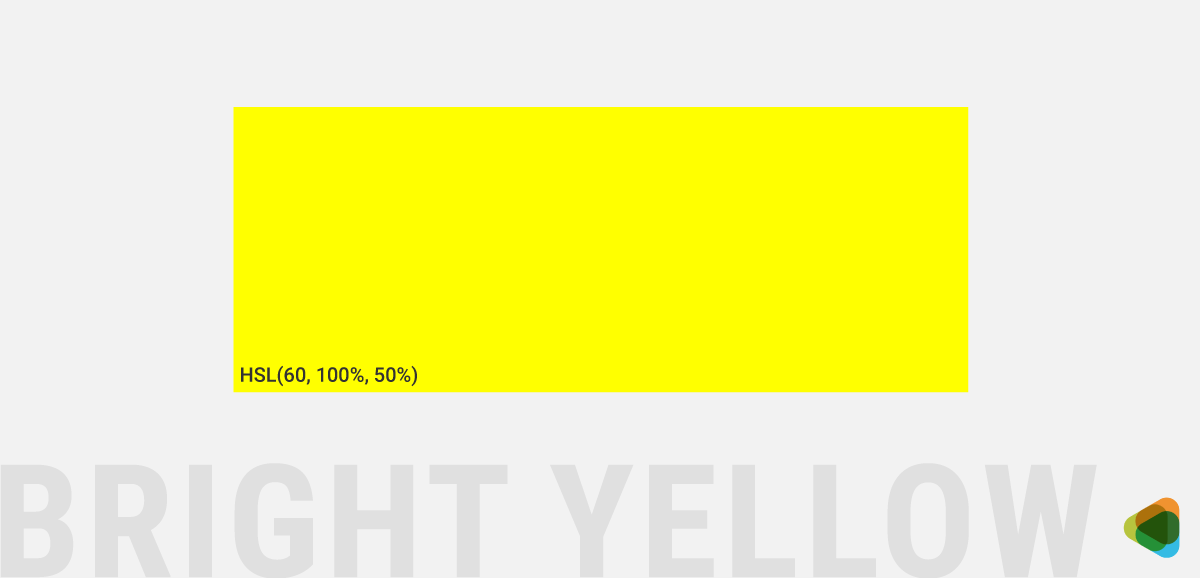 Bright Yellow Bright Yellow