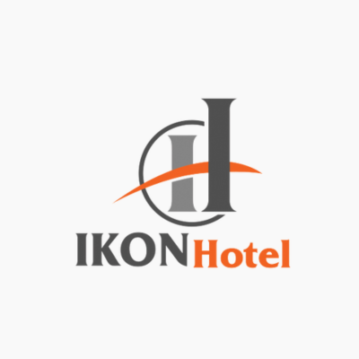 colorful hotel logo