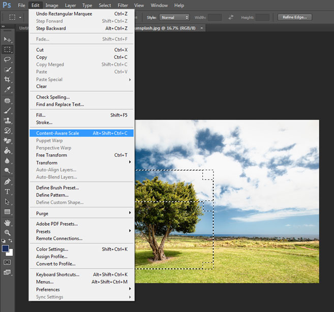 Content Aware Fill Content Aware Fill