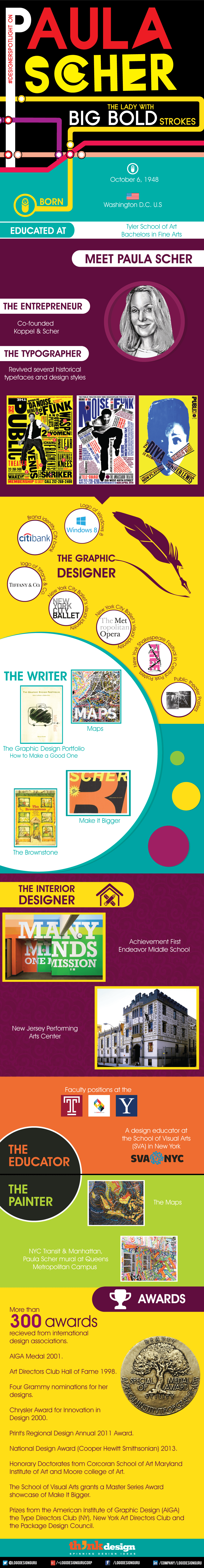 #DesignerSpotlight: Paula Scher is Raising Expectations of Design