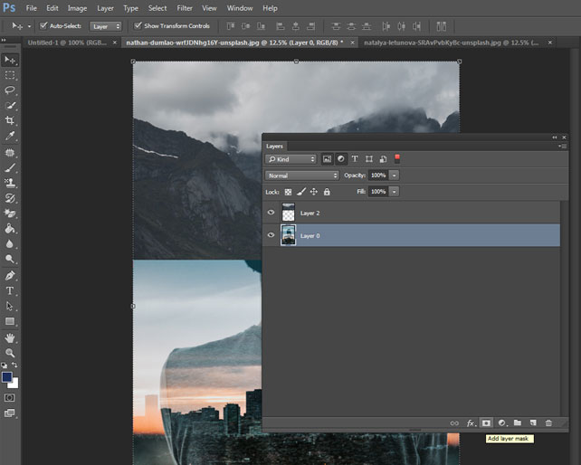 Double Exposure with Layers