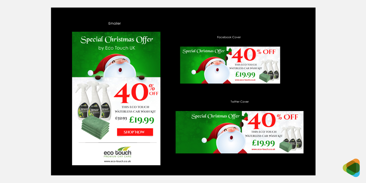 Eco Touch UK&rsquo;s Christmas campaign