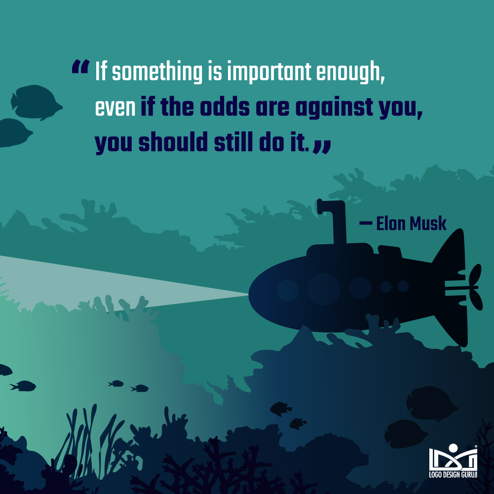 Elon Musk Quote on Fighting Odds