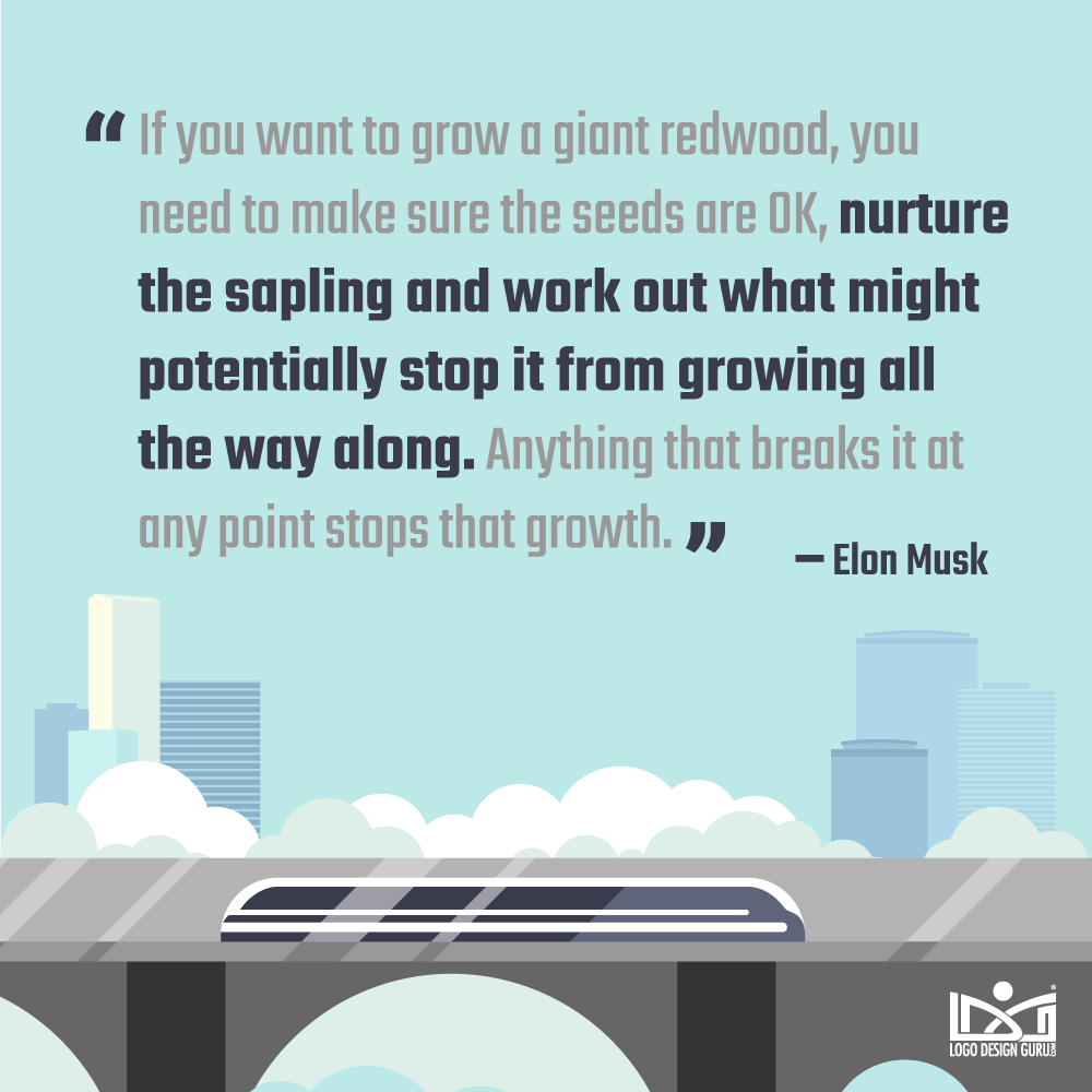 Elon Musk Quote on Growth and Nurturing