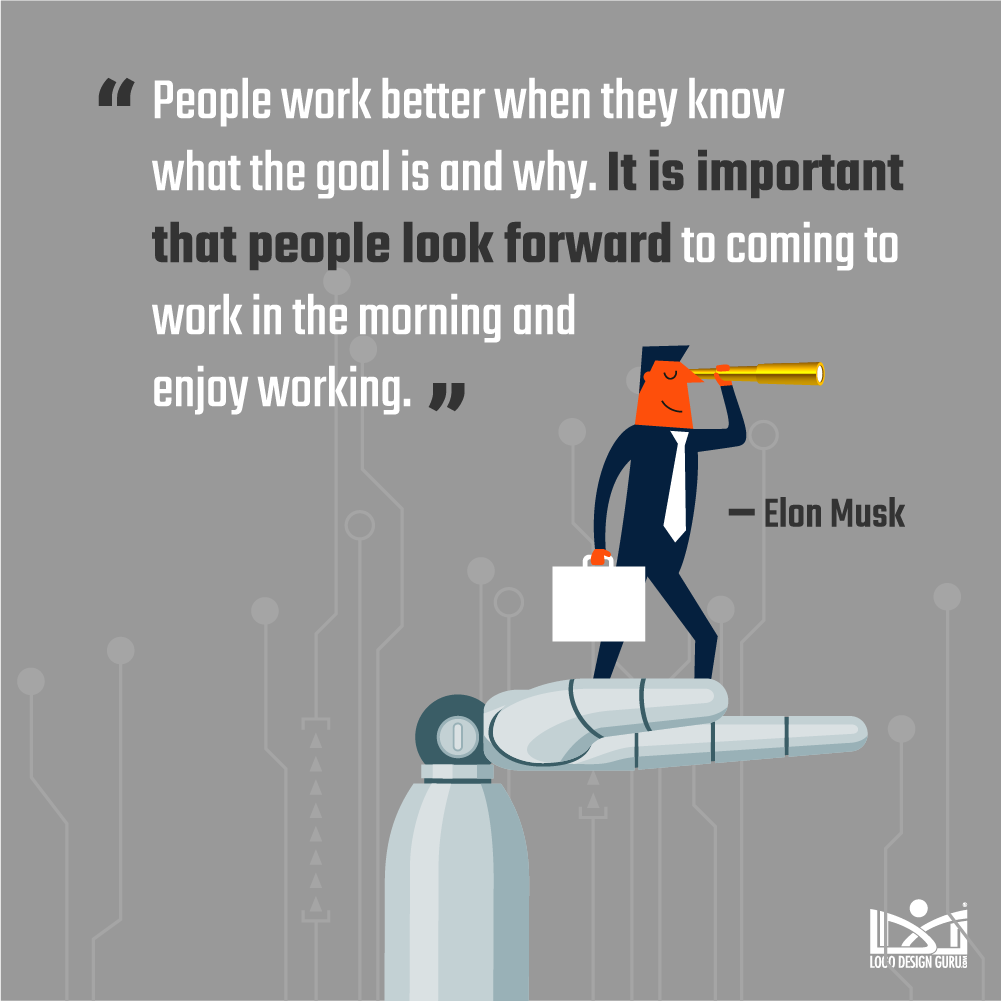 Elon Musk Quote on Look Forward