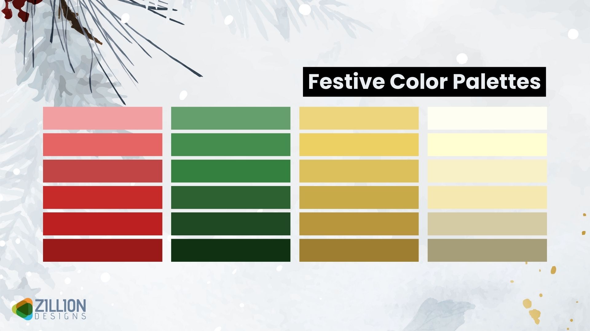 Festive Color Palettes