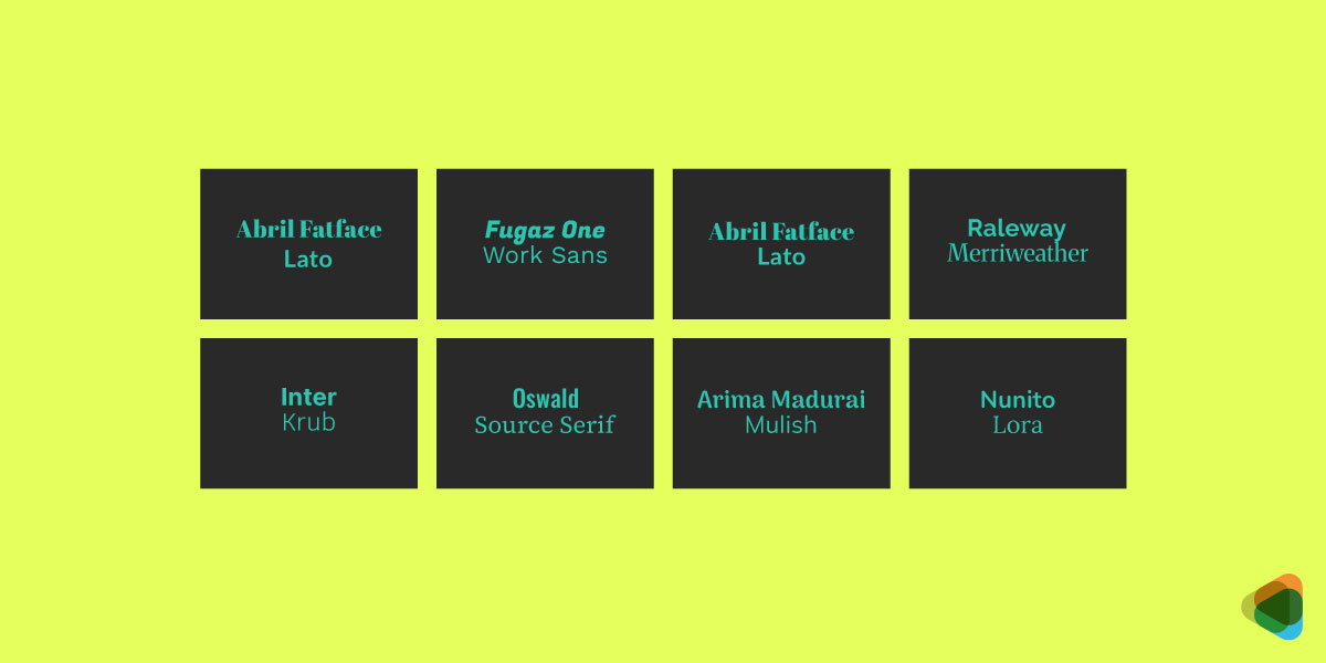 Font Pairing Font Pairing