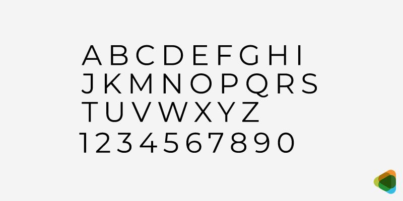 Font for digital signage