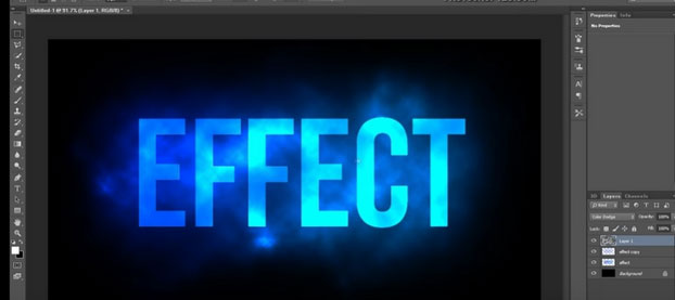 Glowing Text Effect
