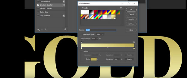 Gold Text Effect Gold Text Effect