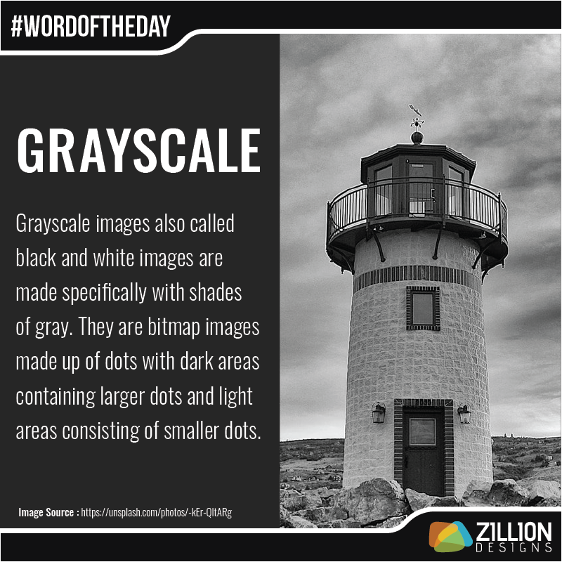 Graphic Design Term - Grayscale Graphic Design Term - Grayscale