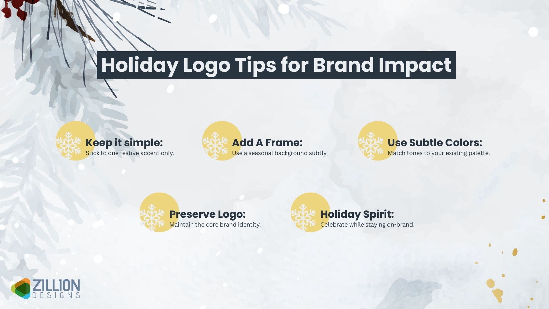 Holiday Logo Tips for Brand Impact