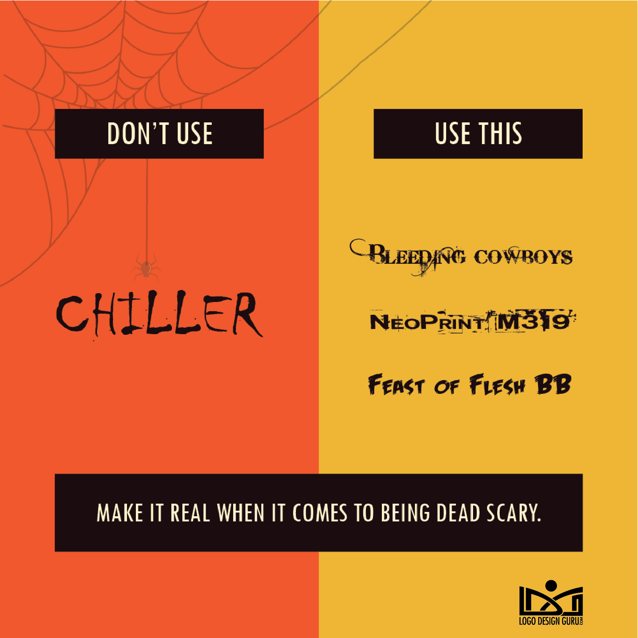 10 Horrifying Fonts for Graphic Designers Zillion Designs