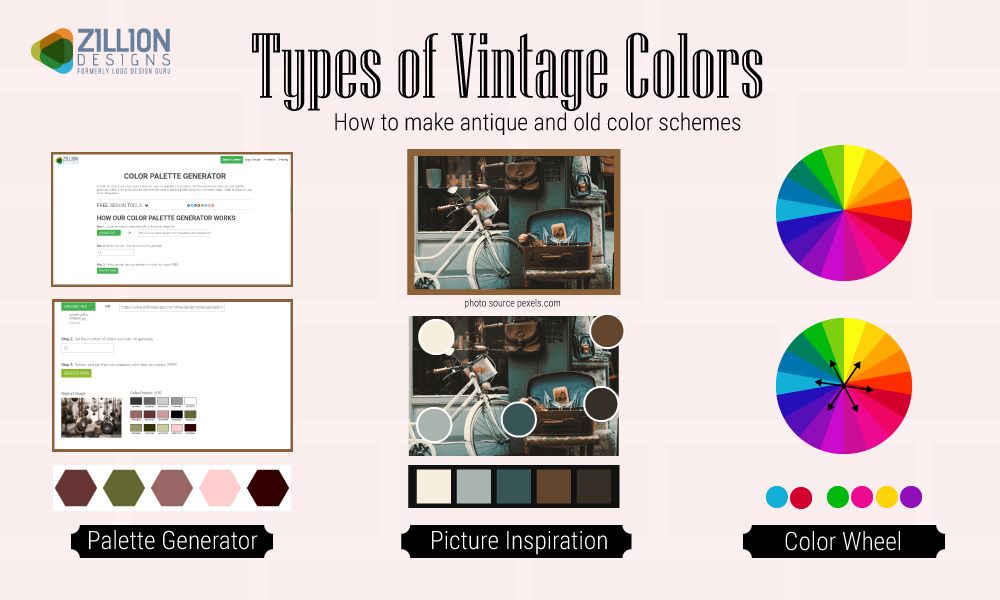 How to Make Vintage Color Schemes