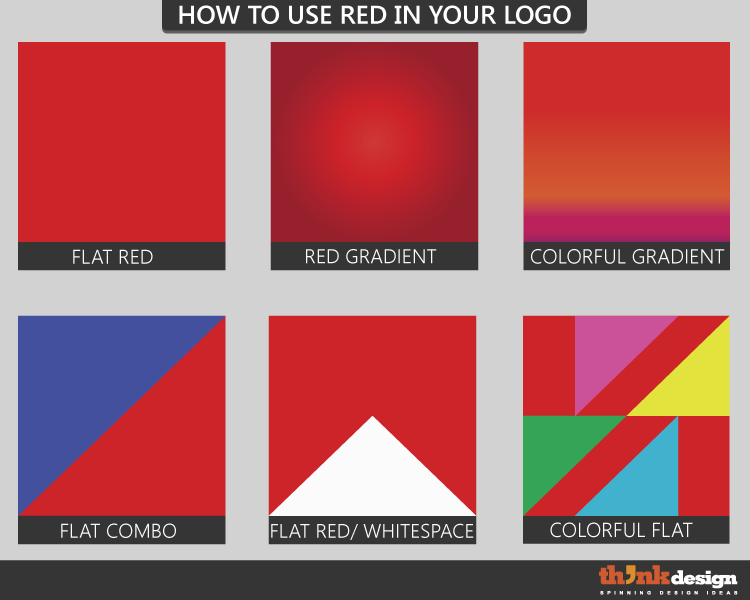 How To Use Red In Your Logo