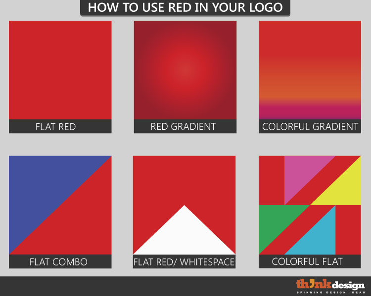 How To Use Red In Your Logo How To Use Red In Your Logo