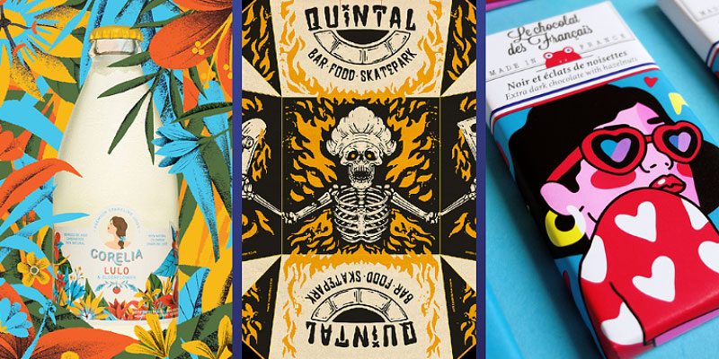 Illustration Covered Packaging Designs