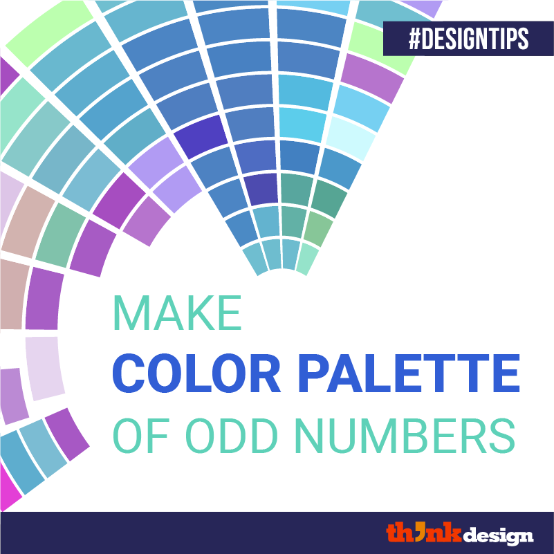 Make Color Palettes Of Odd Numbers