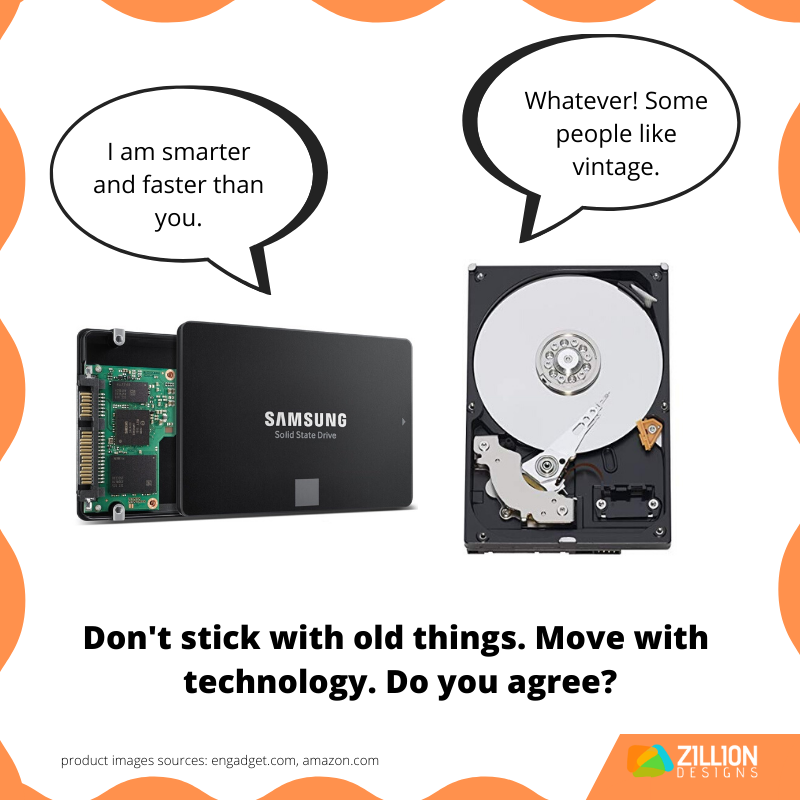 SSD versus HDD SSD versus HDD