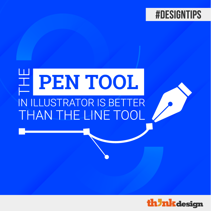 The Pen Tool In Illustrator Is Better Than The Line Tool The Pen Tool In Illustrator Is Better Than The Line Tool