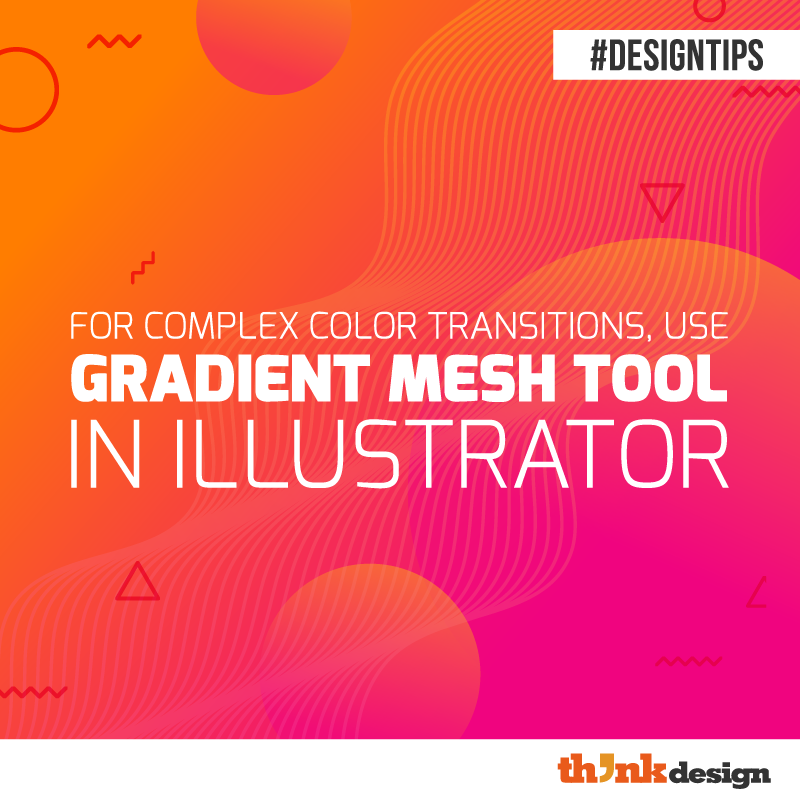 Use The Gradient Mesh Tool In Illustrator