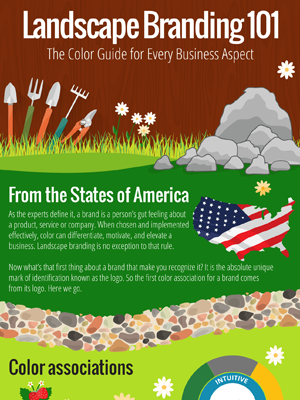 Landscape Branding 101 – The Color Guide For Every Business Aspect!