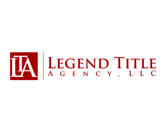 Legend Title Agency Logo red custom logo
