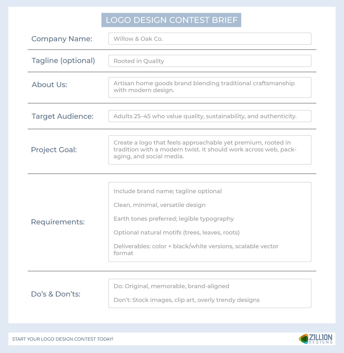 Logo Design Contest Brief