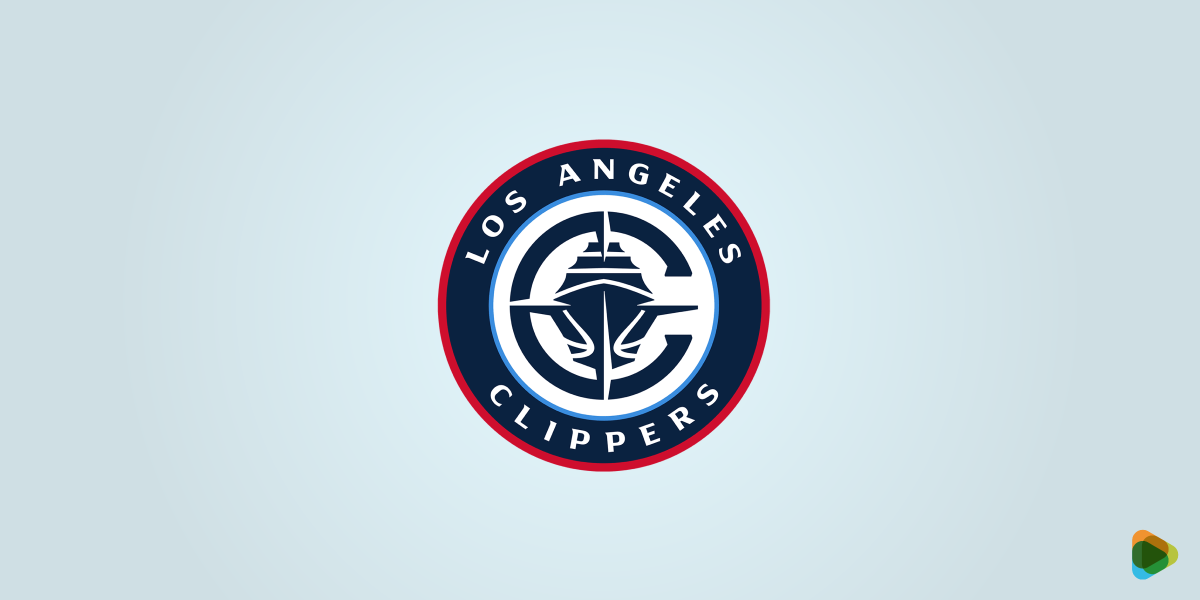 Los Angeles Clippers primary logo design Los Angeles Clippers circular logo