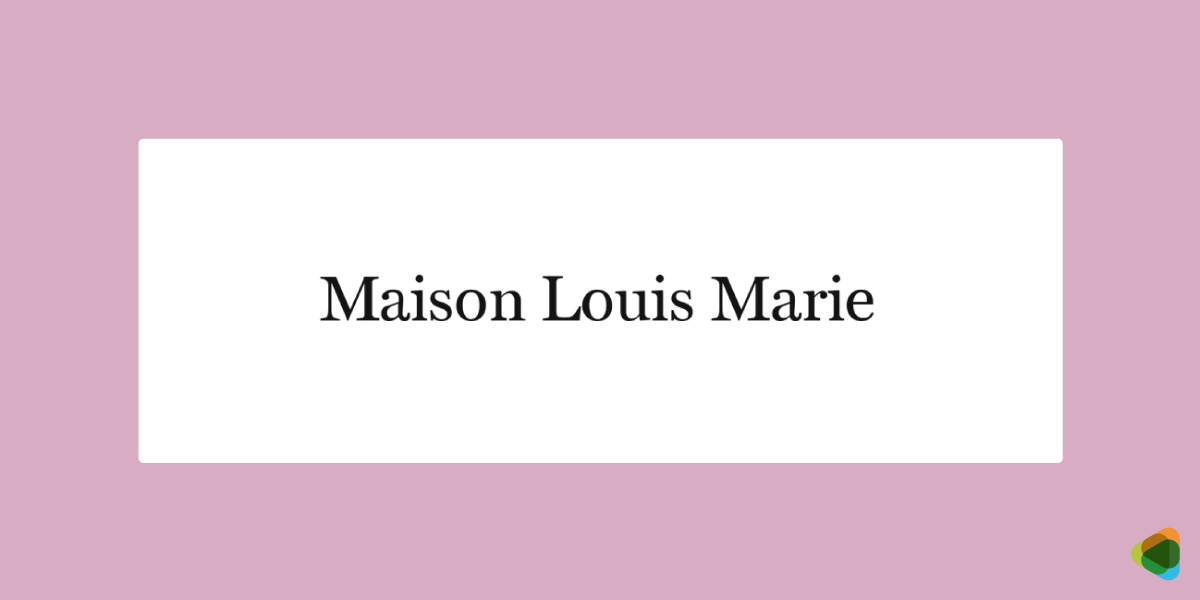 Maison Louis Marie Logo Maison Louis Marie Brand Logo