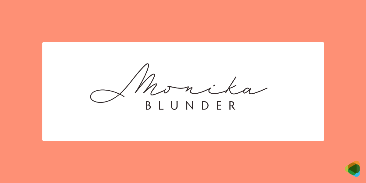 Monika Blunder Beauty Logo Monika Blunder Beauty Logo