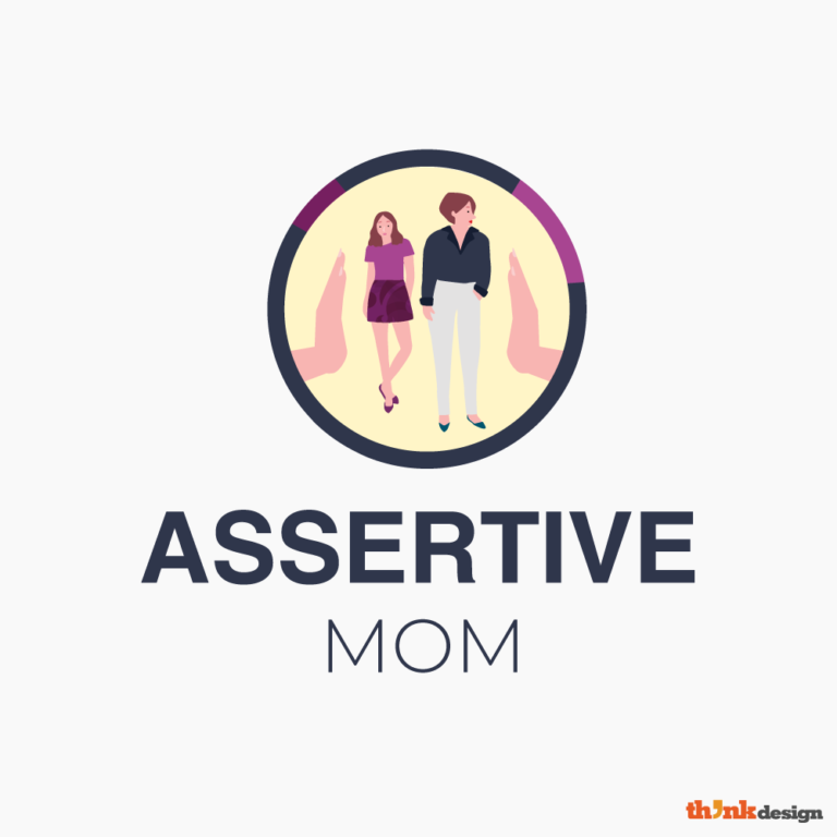 Mothers Day Symbolic Logos Assertive Mom