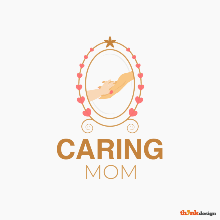 Mothers Day Symbolic Logos Caring Mom Mothers Day Symbolic Logos Caring Mom