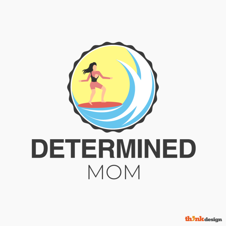 Mothers Day Symbolic Logos Determined Mom