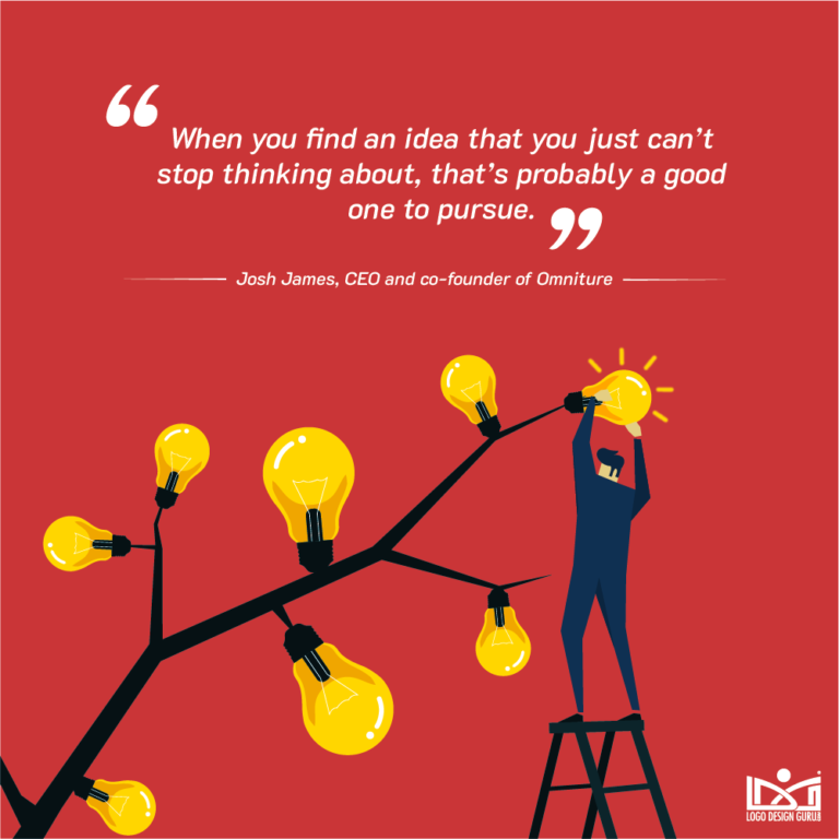 Motivational Quote - Cling Onto Your Idea