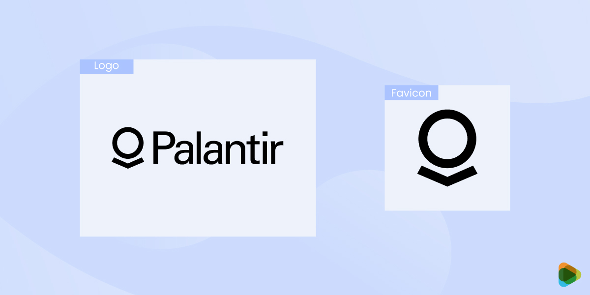 Palantir Logo Favicon